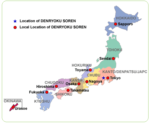 Member Organizations Map