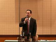 司会の東北総連・高山中央委員